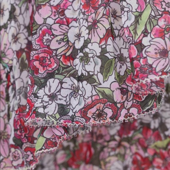 H&M Dresses Nwt Giambattista Valli One Shoulder Floral Dress Poshmark